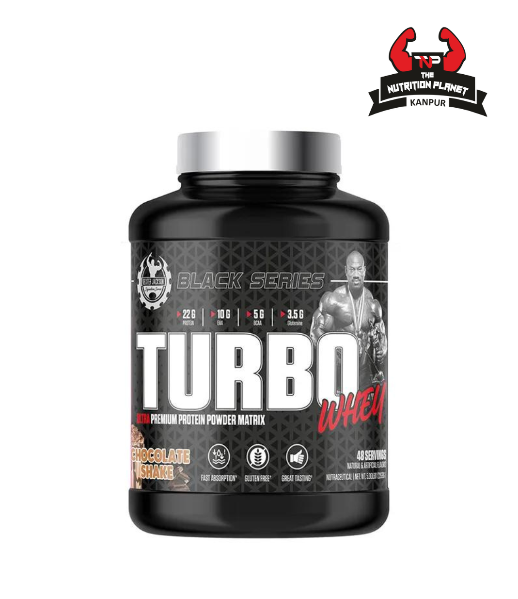 Dexter Jackson Black Series Turbo Whey | 5lbs | 2.27 kg